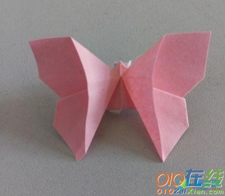 儿童折纸蝴蝶结