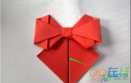 最简单的折纸蝴蝶结