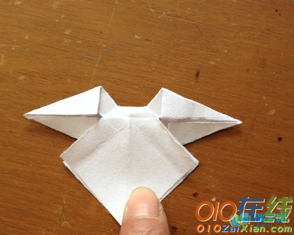 最简单的蝴蝶结折纸