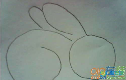 小兔子的图片简笔画