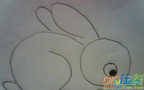 小兔子的图片简笔画