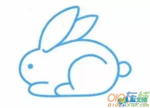 小兔子图片简笔画