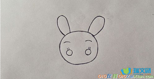 小兔子动漫图片简笔画