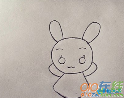 小兔子卡通图片简笔画