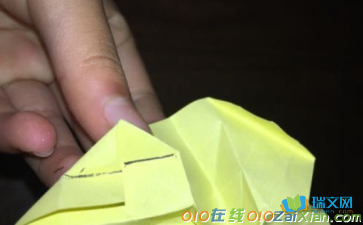简单的手工折纸玫瑰花折纸图解教程图解