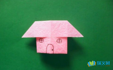 怎样简单折纸小房子图解