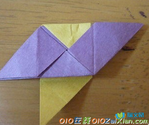立体三角形手工折纸图解