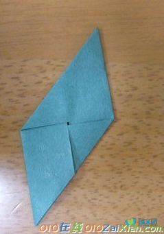 立体三角形手工折纸图解