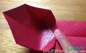 折纸爱心盒子简单图解