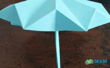 折纸小伞图解