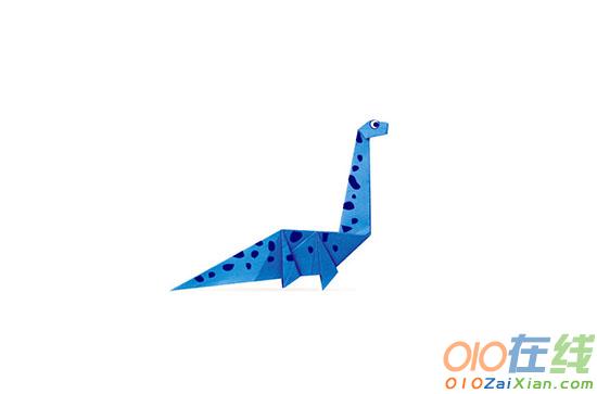 关于手工折纸恐龙教程
