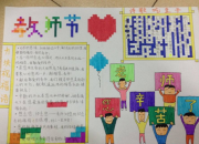 教師節的手抄報怎么畫
