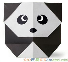 大熊猫的手工折纸教程