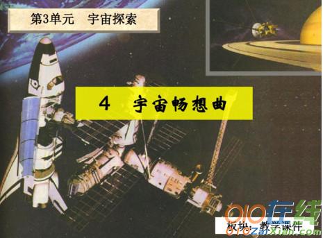 宇宙畅想曲教学课件