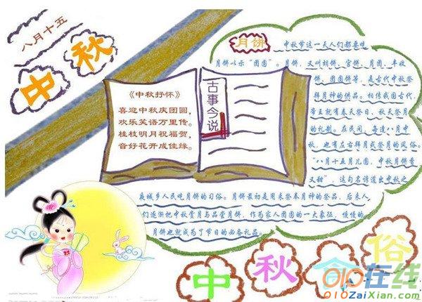 中秋节手抄报主题图资料