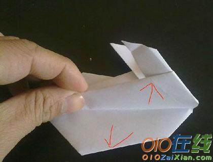 小白兔简单手工折纸方法
