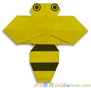 蜜蜂的手工折纸教程