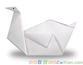纸鹤的手工折纸教程