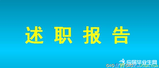 项目经理工作述职报告