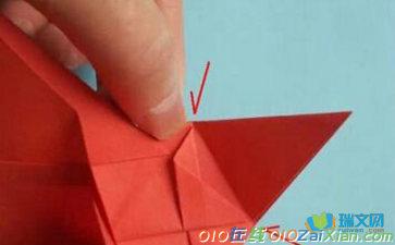 简单花的折纸图解