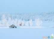 雪景優美段落200字