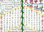 交通安全手抄報獲獎