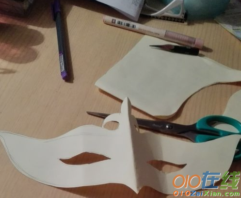 小学生面具制作方法