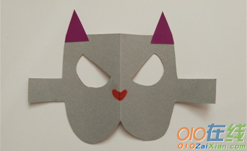 小猫面具制作方法