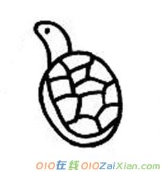 幼儿园动物简笔画《小海龟动态画法》教案
